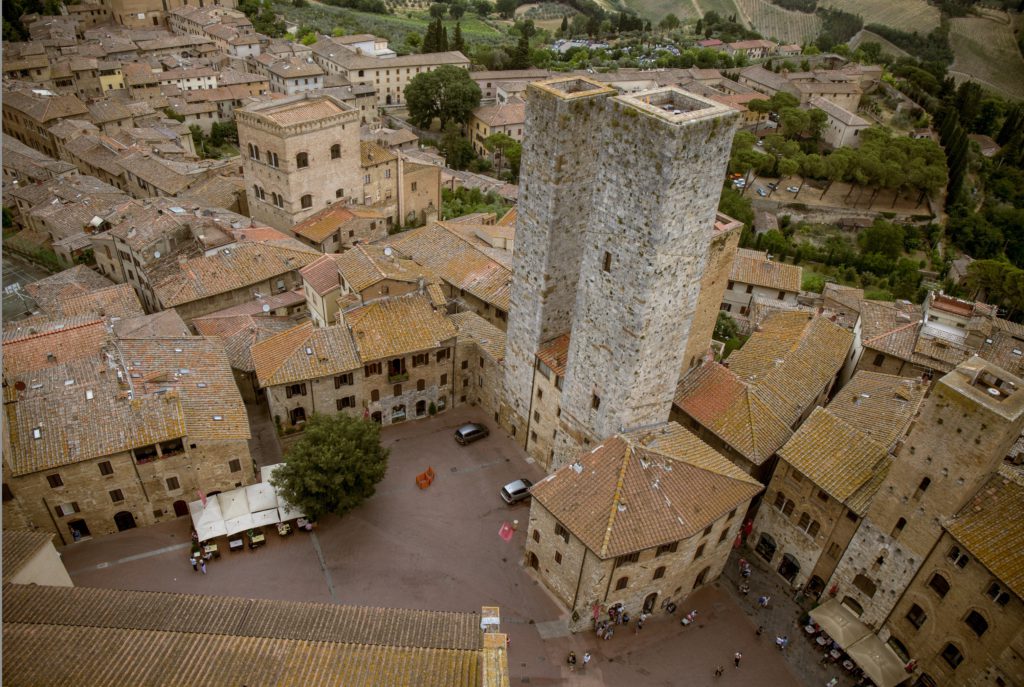 San Gimignano, Toskana, 2017